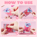 28Pcs Kids Valentines Day Card with Dinosaur Figure Toys-Classroom Exchange Gifts