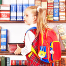 28Pcs Dessert Squishy Toys Keychains with Kids Valentines Cards