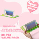 28Pcs Sports Game Erasers with Kids Valentines Cards for Classroom Exchange