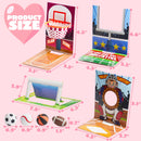 28Pcs Sports Game Erasers with Kids Valentines Cards for Classroom Exchange