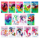28Pcs Unicorn and Dinosaur Keychain with Kids Valentines Cards