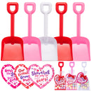 28Pcs Valentines Plastic Toy Shovels