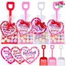 28Pcs Valentines Plastic Toy Shovels