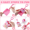 28Pcs Valentines Plastic Toy Shovels