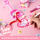 28Pcs Valentines Plastic Toy Shovels