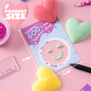28Pcs Valentines Sand Slime with Valentines Day Cards for Kids-Classroom Exchange Gifts