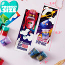 28Pcs Kids Valentines Cards with Cosmic Realm Slime-Classroom Exchange Gifts