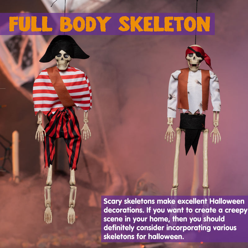 Skeleton With Costume (priate Red)