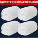 Christmas Snow Blanket Roll (3x8 Ft,1 Pcs) for Christmas Decoration
