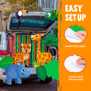 Jungle Theme Halloween Trunk or Treat Decorations Kit