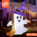 6FT Halloween Inflatables Ghost Outdoor Decorations