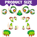 Trunk or Treat 3D Monster-Themed Car Decoration Kit