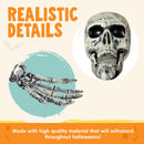 5 Pcs Life Size Skeleton Halloween Decorations Outdoor