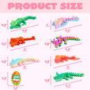 28PCS 3D Printed Dragon with Valentine's Day Cards for Classroom Exchange