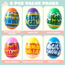 6pcs Prefilled Easter Eggs with Toys