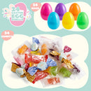 24 Pcs Easter Candy Filled Plastic Eggs