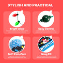 Christmas Hat Light-up Knitted Snowman Beanie Hat