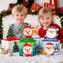 4PCS Christmas Money Box for Cash Gift Pull