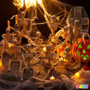 12 PCS 16" Halloween Skeleton Decor