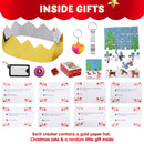 8Pcs Nutcracker Style Christmas Cracker Set