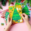 36 Pcs Christmas Tree Stickers Make Your Own Xmas Stocking Stuffers