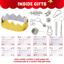 10in Snowflake Christmas No-Snap Party Favor, 8 Pcs