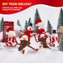 3 Pack DIY Christmas Build a Snowman Craft Kit