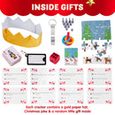 8Pcs Kraft Style Christmas Cracker Set