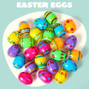 24PCS 2.3" Printed Eggs