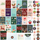 24 PCS Christmas Cards with Envelopes and Stickers