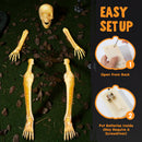 5 Pcs Halloween Skeleton Decorations Outdoor