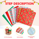150 Sheets Christmas Tissue Paper Assorted Design