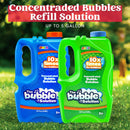 2 Bottles Bubbles Refill Solutions 64oz (up to 5 Gallon) for Bubble Machine