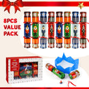 Christmas Party Table Favors (Nutcrackers), 8 Pack