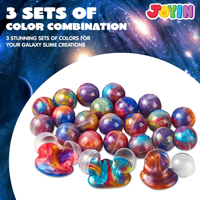 JOYIN 24 Pack Slime Kit(Rosa), Galaxy Slime Ball Slime Set Regali di festa - Fluido, non appiccicoso, senza macchie, per alleviare lo stress, kit di melma per ragazze e ragazzi JOYIN 24 Pack Slime Kit(Rosa), Galaxy Slime Ball Slime Set Regali di festa - Fluido, non appiccicoso, senza macchie, per alleviare lo stress, kit di melma per ragazze e ragazzi