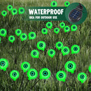 Halloween Decorations Outdoor Solar Scary Eyeball Lights-Spooky Green