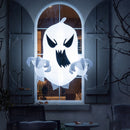 Joiedomi 4.5FT Inflatable Ghost Breaking Out of Window - LED