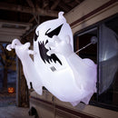 Joiedomi 4.5FT Inflatable Ghost Breaking Out of Window - LED