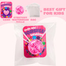 30 PCS Valentine's Day Sensory Stress Balls with Cards