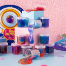 30 Pack Galaxy Slime with Irregularly Cards Pressure Release Fidget Toy