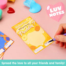 30 Packs 6 Designs Valentines Day Cards with Butter Slime Pressure Release Fidget Toys