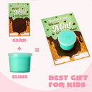 30 Packs 6 Designs Valentines Day Cards with Butter Slime Pressure Release Fidget Toys