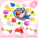 30 Packs Valentine Day Gift Cards with Mochi Squishy Toys for Kids Exchange Prizes