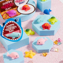 30 Packs Valentine Day Gift Cards with Mochi Squishy Toys for Kids Exchange Prizes