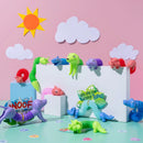 30 Packs Valentine’s Day Gift Cards with Critter Pop Tubes for Kids Classroom Gift Exchange