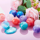 30 Packs Valentine’s Day Gift Cards with Rainbow Slime Pressure Release Fidget Toy for Classroom Exchange Prizes