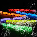 30 Packs Valentine’s Day Gifts Cards with Bright Large Glow Sticks for Kids Classroom Exchange Toy