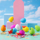 30 Packs Valentines Day Cards with Hatch Growing Dinosaur Eggs Toys with Hangers Valentine's Day Classroom Exchange Gifts