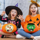JOYIN 30Pcs 6Style Halloween Make-a-face Sticker Sheets