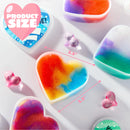 30Pcs Cosmic Realm Slime Hearts with Kids Valentines Cards for Classroom Exchange